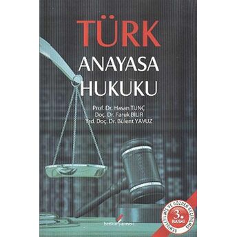 Türk Anayasa Hukuku Bülent Yavuz