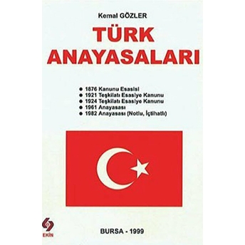 Türk Anayasaları Kemal Gözler