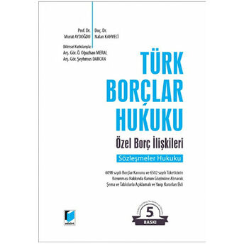 Türk Borçlar Hukuku Özel Borç Ilişkileri Ciltli Kolektif