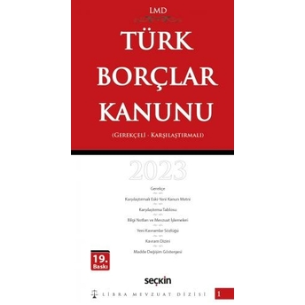 Türk Borçlar Kanunu Lmd Mutlu Dinç