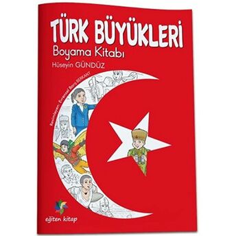 Türk Büyükleri Boyama Kitabı Hüseyin Gündüz