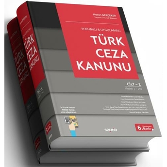 Türk Ceza Kanunu (2 Cilt) Hasan Gerçeker