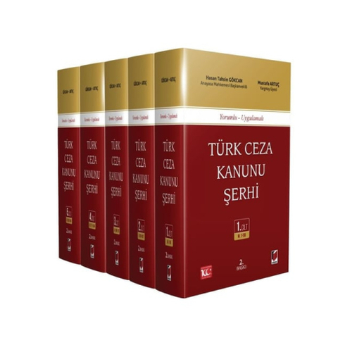 Türk Ceza Kanunu Şerhi (5 Cilt) Hasan Tahsin Gökcan