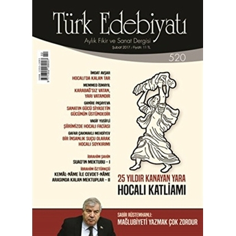 Türk Edebiyatı Dergisi Sayı : 520 Şubat 2017