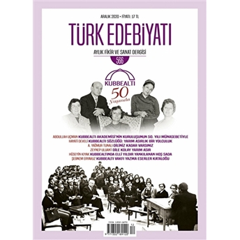 Türk Edebiyatı Dergisi Sayı: 566 Aralık 2020 Kolektif