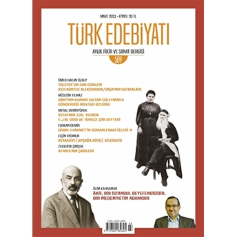 Türk Edebiyatı Dergisi Sayı: 569 Mart 2021 Kolektif