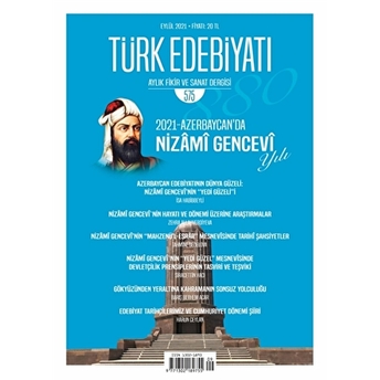 Türk Edebiyatı Dergisi Sayı: 575 Eylül 2021 Kolektif