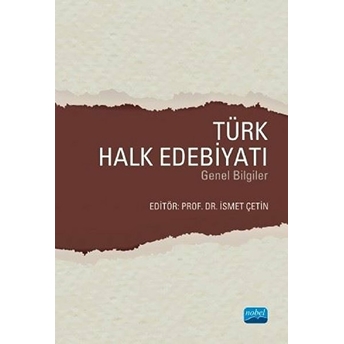 Türk Halk Edebiyatı