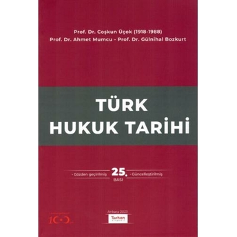 Türk Hukuk Tarihi Ahmet Mumcu