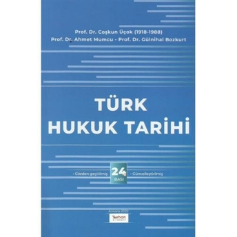 Türk Hukuk Tarihi Ahmet Mumcu Ahmet Mumcu