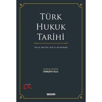 Türk Hukuk Tarihi Halil Cin