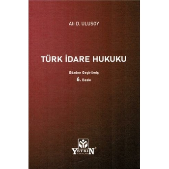 Türk Idare Hukuku Ali D. Ulusoy