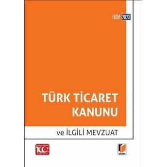 Türk Ticaret Kanunu Ve Ilgili Mevzuat (Cep Boy) Komisyon