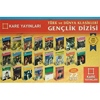 Türk Ve Dünya Klasikleri Gençlik Dizisi Seti (22 Kitap) Kolektif