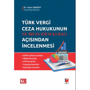 Türk Vergi Ceza Hukukunun Açısından Incelenmesi Taner Sarısoy