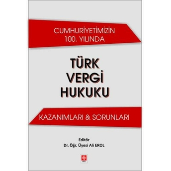 Türk Vergi Hukuku Ali Erol