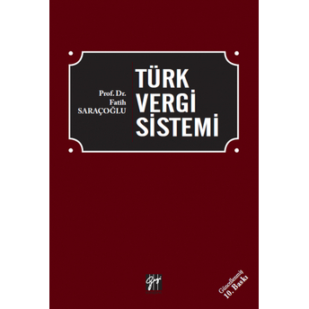 Türk Vergi Sistemi Fatih Sarçoğlu