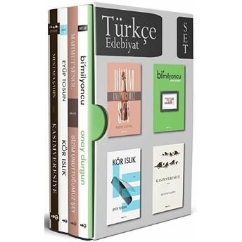 Türkçe Edebiyat Seti (4 Kitap Takım) Eyüp Tosun