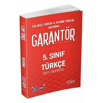 Türkçe Garantör Soru Bankası 5. Sınıf