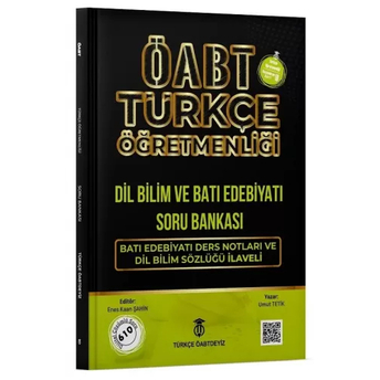 Türkçe Öabtdeyiz Öabt Türkçe Dil Bilim Ve Batı Edebiyatı Soru Bankası Çözümlü Enes Kaan Şahin