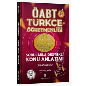 Türkçe Öabtdeyiz Öabt Türkçe Dört Temel Beceri Konu Anlatımı (Pembe Kitap) Enes Kaan Şahin