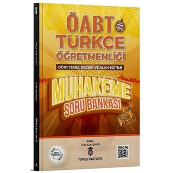 Türkçe Öabtdeyiz Öabt Türkçe Dört Temel Beceri Ve Alan Eğitimi Muhakeme Soru Bankası Dijital Çözümlü Enes Kaan Şahin