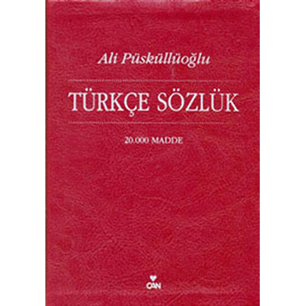 Türkçe Sözlük 20.000 Madde Ali Püsküllüoğlu