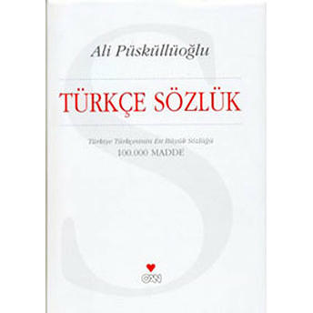 Türkçe Sözlük Ciltli Ali Püsküllüoğlu