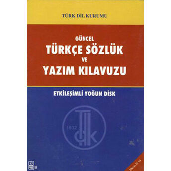 Türkçe Sözlük Ve Yazım Kılavuzu (Cd-Rom) Kolektif