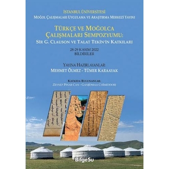 Türkçe Ve Moğolca Çalışmaları Sempozyumu Mehmet Ölmez