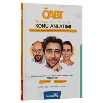 Türkçecim Tv Yayınları Öabt Türkçe Öğretmenliği Anlama Ve Anlatım-Dil Bilimi-Çocuk Edebiyatı-Alan Eğitimi Konu Anlatımı Ali Özbek