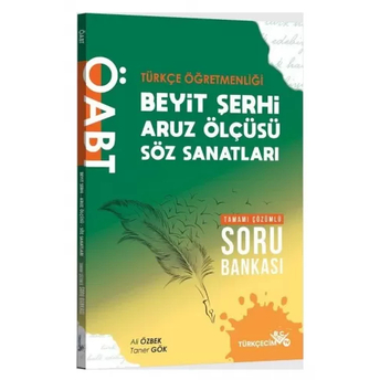 Türkçecim Tv Yayınları Öabt Türkçe Öğretmenliği Beyit Şerhi-Aruz Ölçüsü-Söz Sanatları Soru Bankası Ali Özbek