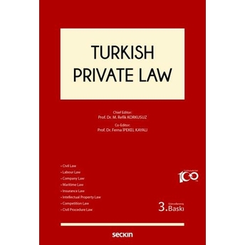 Turkish Private Law Mehmet Refik Korkusuz