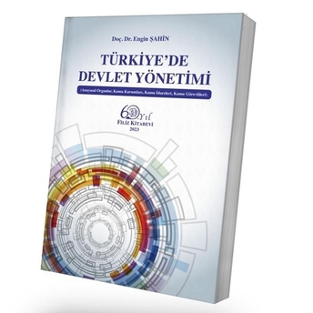 Türkiye'De Devlet Yönetimi Engin Şahin