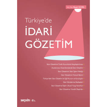 Türkiye'De Idari Gözetim Başak Güzel