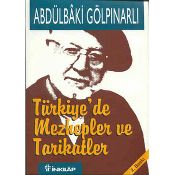 Türkiye’de Mezhepler Ve Tarikatler Abdülbaki Gölpınarlı