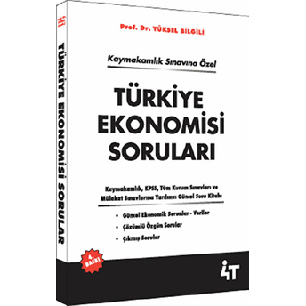 Türkiye Ekonomisi Soruları Yüksel Bilgili