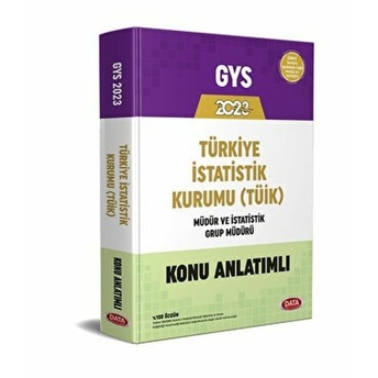 Türkiye Istatistik Kurumu (Tüik) Gys Konu Anlatımlı Kolektif