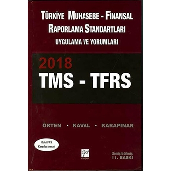 Türkiye Muhasebe - Finansal Raporlama Standartları Tms - Tfrs 2018 Aydın Karapınar