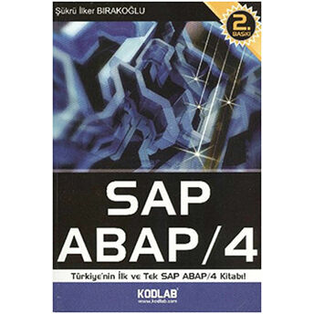 Türkiye’nin Ilk Ve Tek Sap Abap / 4 Kitabı Şükrü Ilker Bırakoğlu