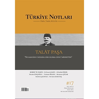 Türkiye Notları Dergisi Sayı 17 Kolektif