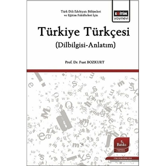 Türkiye Türkçesi Fuat Bozkurt