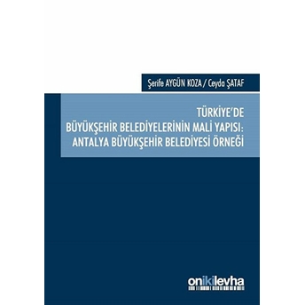 Türkiye'de Büyükşehir Belediyelerinin Mali Yapısı: Antalya Büyükşehir Belediyesi Örneği