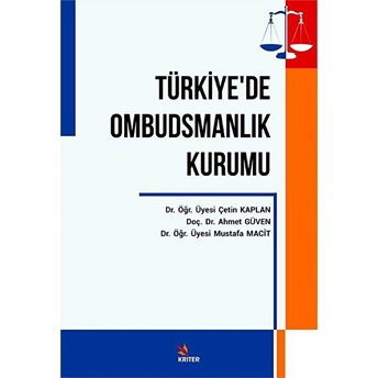 Türkiye'de Ombudsmanlık Kurumu Mustafa Macit