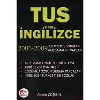 Tus 2010 Tıbbi Ingilizce Abidin Coşkun