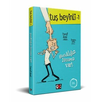 Tuş Beyinli 1 - Gıcıklığın Lüzumu Var (Ciltli) Yusuf Asal