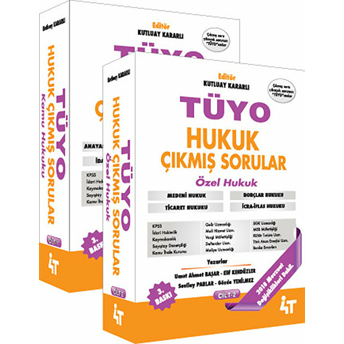 Tüyo Hukuk Çıkmış Sorular Bekir Genç