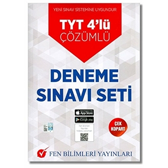 Tyt 4'Lü Çözümlü Deneme Sınavı Seti Kolektif