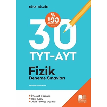 Tyt Ayt Fizik Denemeleri 30 Tyt 30 Ayt Nihat Bilgin