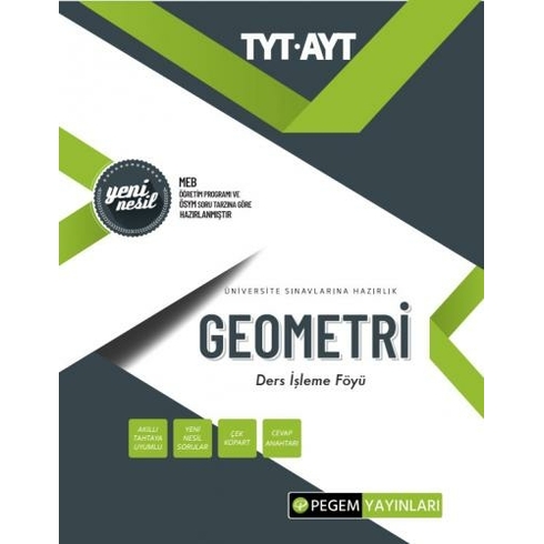 Tyt Ayt Geometri Ders Işleme Föyü